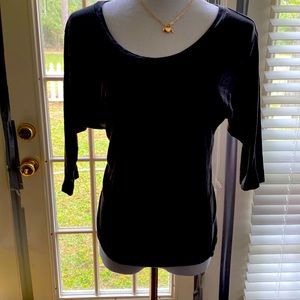 Gap XS tee mid length sleeve grey